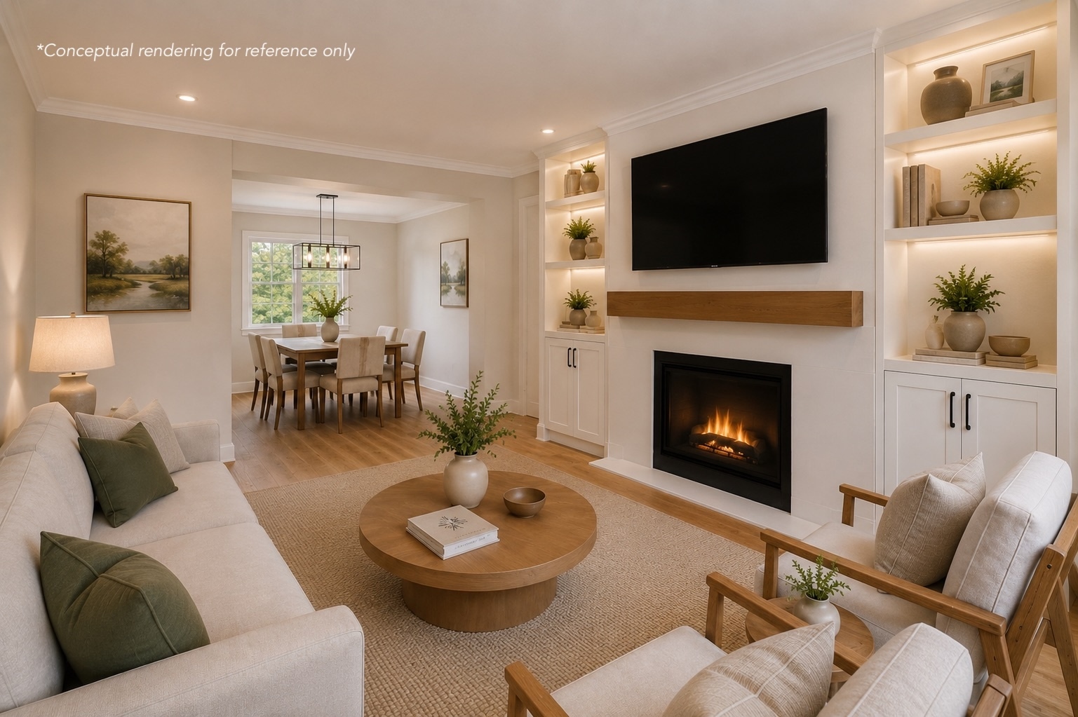 1 Warland Avenue interior — virtually staged
